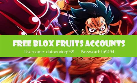 free blox fruit account 2024|More.